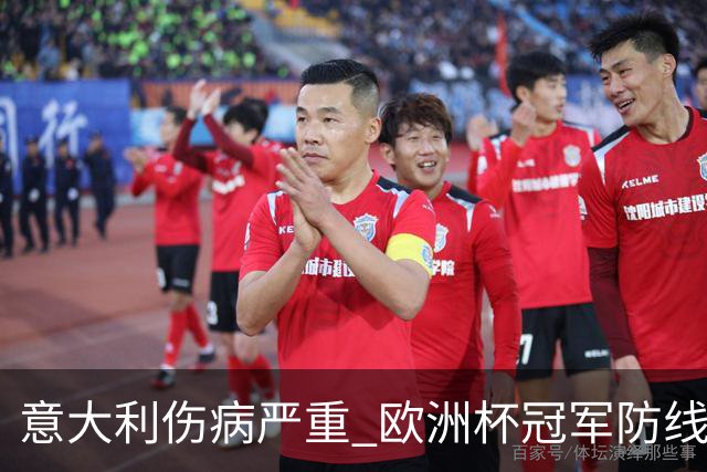 意大利伤病严重 欧洲杯冠军防线或全部无法上场